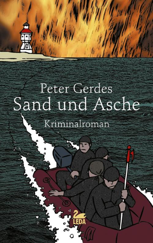 Cover of the book Sand und Asche: Inselkrimi by Peter Gerdes, Leda Verlag