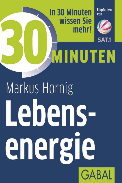 Cover of the book 30 Minuten Lebensenergie by Markus Hornig, GABAL Verlag