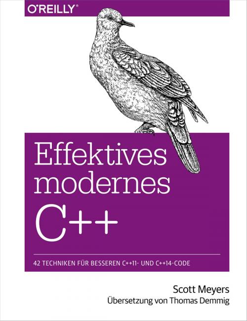 Cover of the book Effektives modernes C++ by Scott Meyers, O'Reilly Media