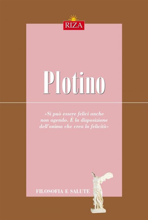 Cover of the book Plotino by Maurizio Zani, Edizioni Riza