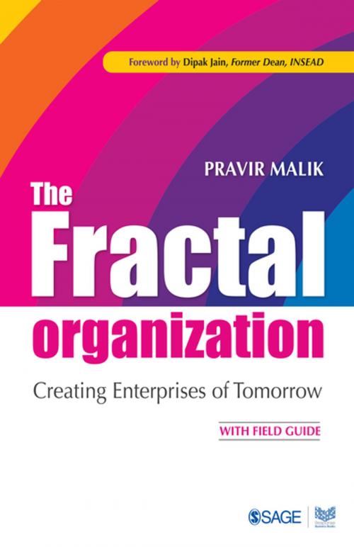Cover of the book The Fractal Organization by Pravir Malik, SAGE Publications