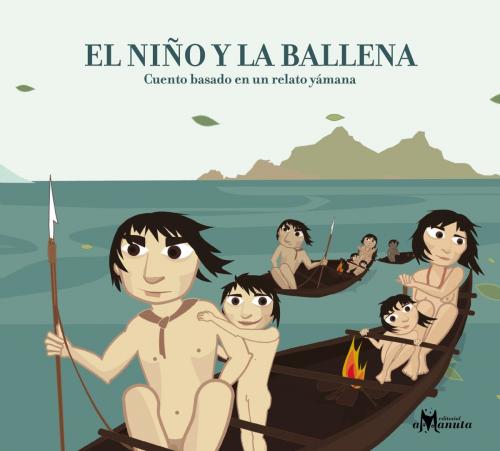 Cover of the book El niño y la ballena by Marcela Recabarren, Editorial Amanuta