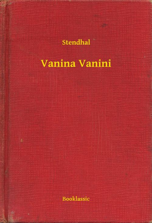 Cover of the book Vanina Vanini by Stendhal, Booklassic
