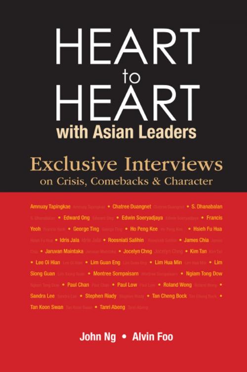 Cover of the book Heart to Heart with Asian Leaders by John Swee Kheng Ng, Alvin Jong Peng Foo, World Scientific Publishing Company