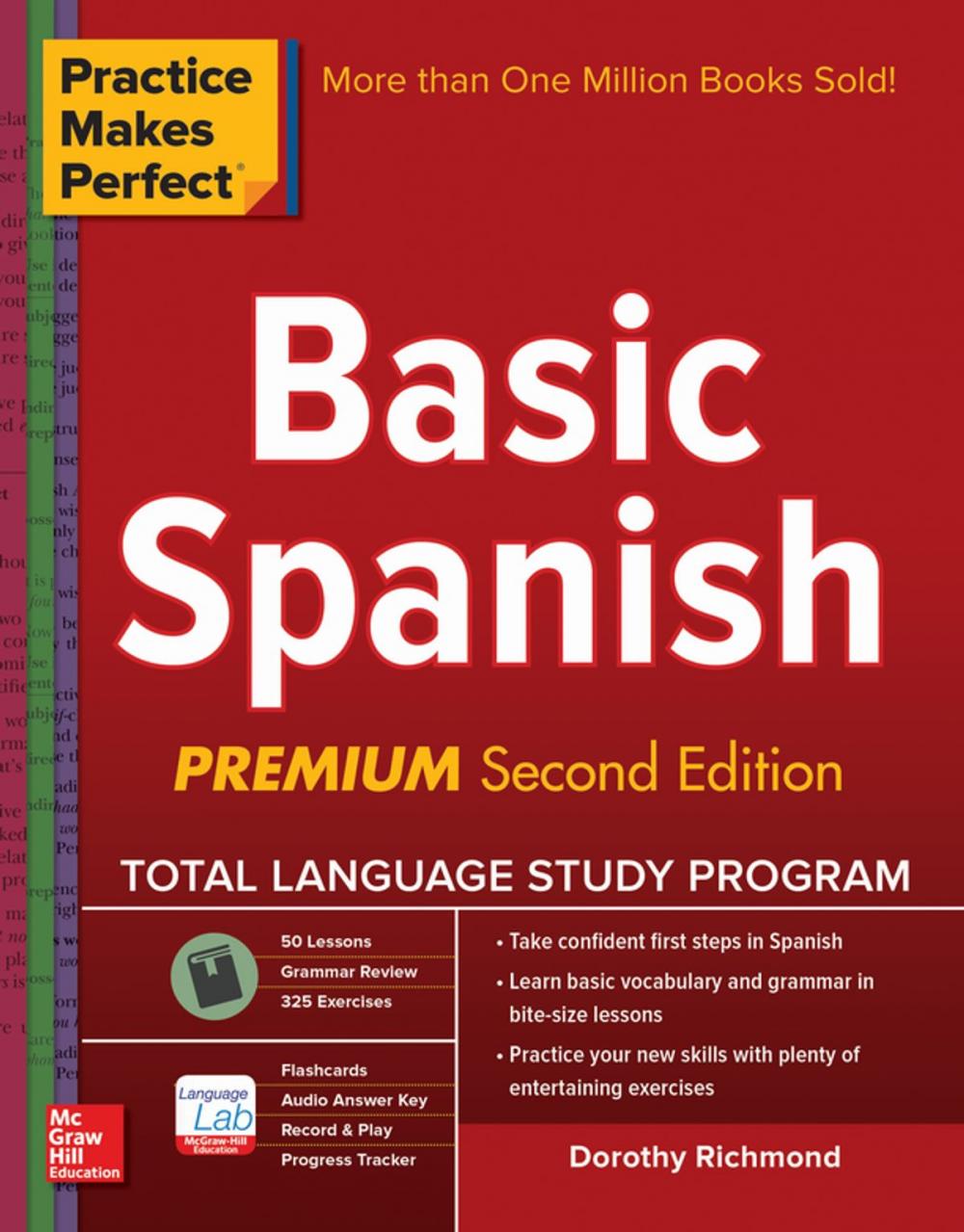 Big bigCover of Practice Makes Perfect Basic Spanish, Second Edition