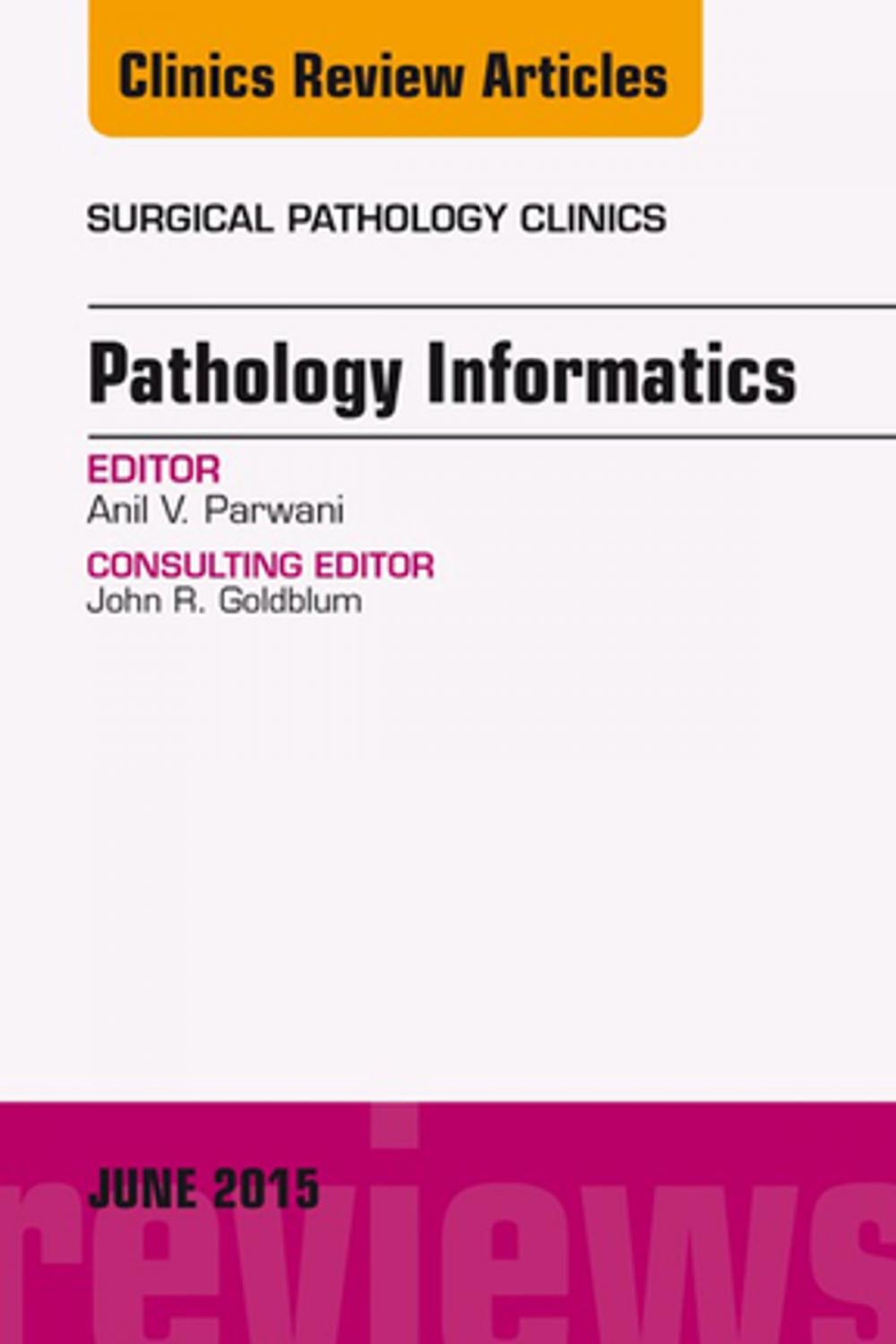 Big bigCover of Pathology Informatics, An Issue of Surgical Pathology Clinics, E-Book