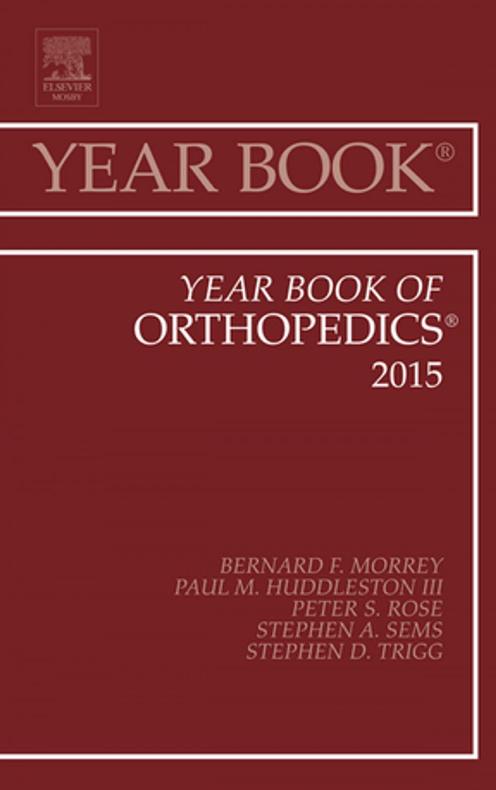 Big bigCover of Year Book of Orthopedics 2015, E-Book