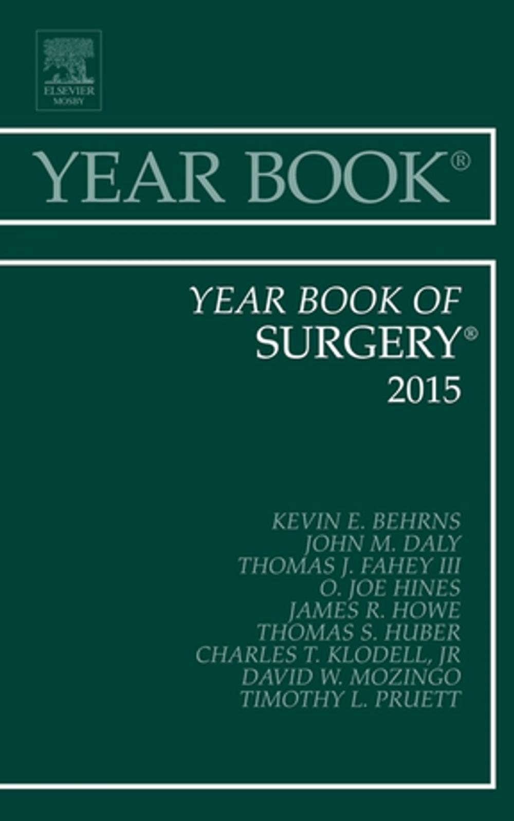 Big bigCover of Year Book of Surgery E-Book