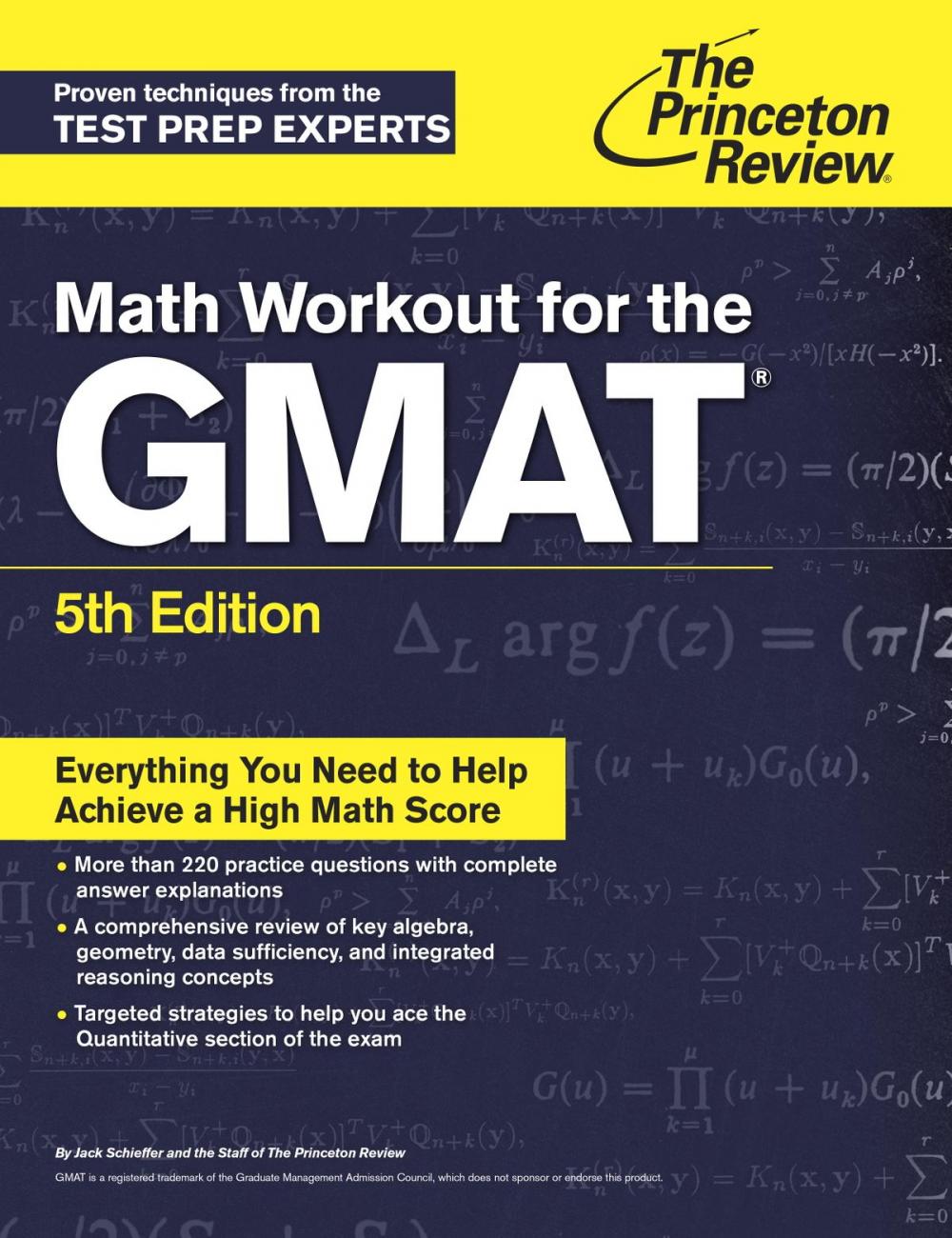 Big bigCover of Math Workout for the GMAT, 5th Edition 