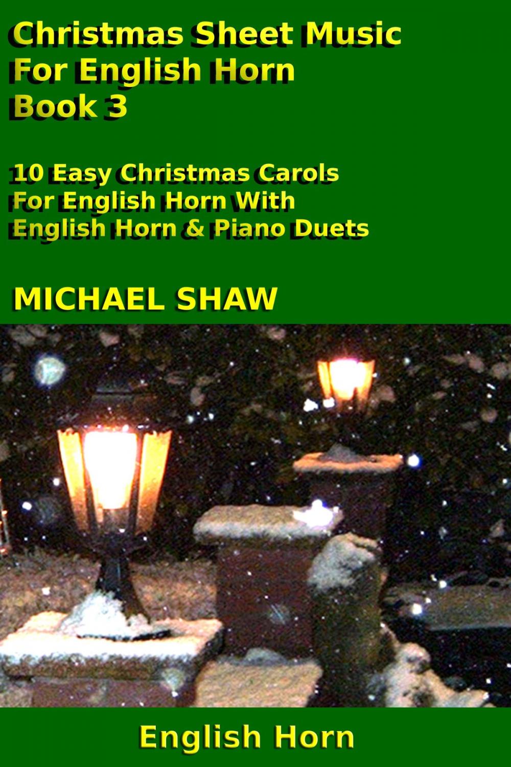 Big bigCover of Christmas Sheet Music For English Horn: Book 3