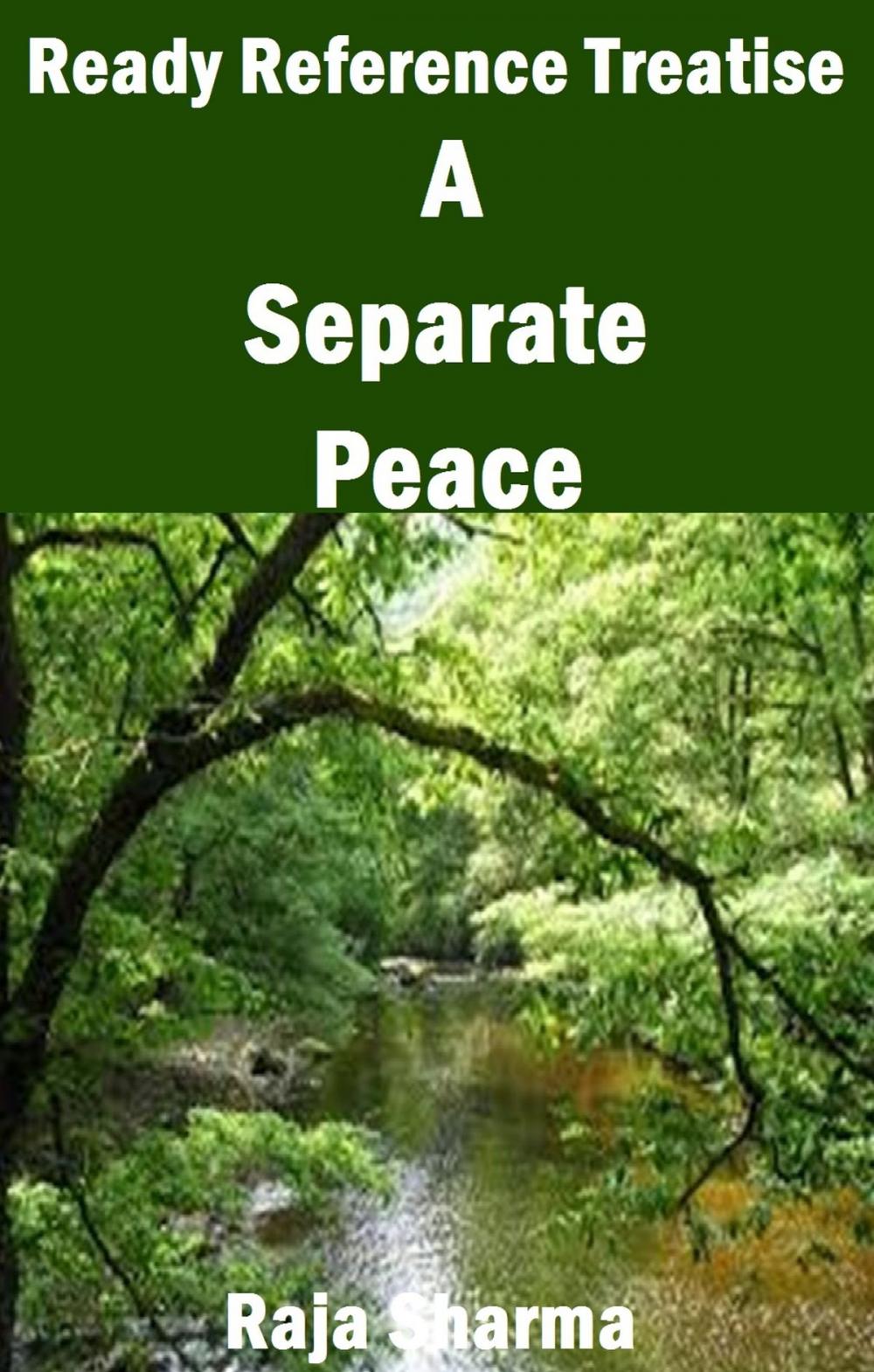 Big bigCover of Ready Reference Treatise: A Separate Peace