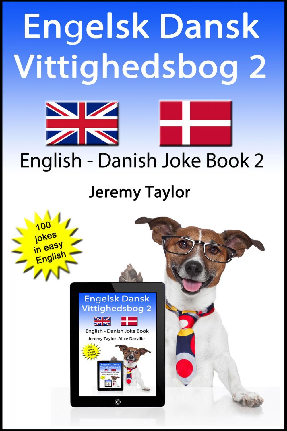 Big bigCover of Engelsk Dansk Vittighedsbog 2 (English Danish Joke Book 2)