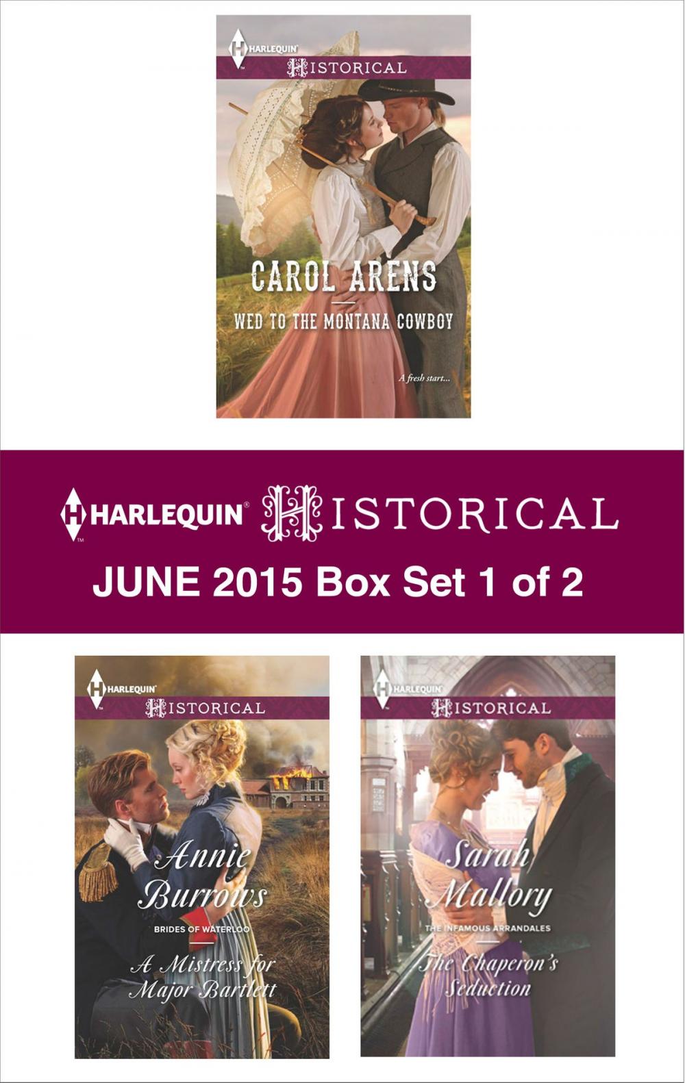 Big bigCover of Harlequin Historical June 2015 - Box Set 1 of 2