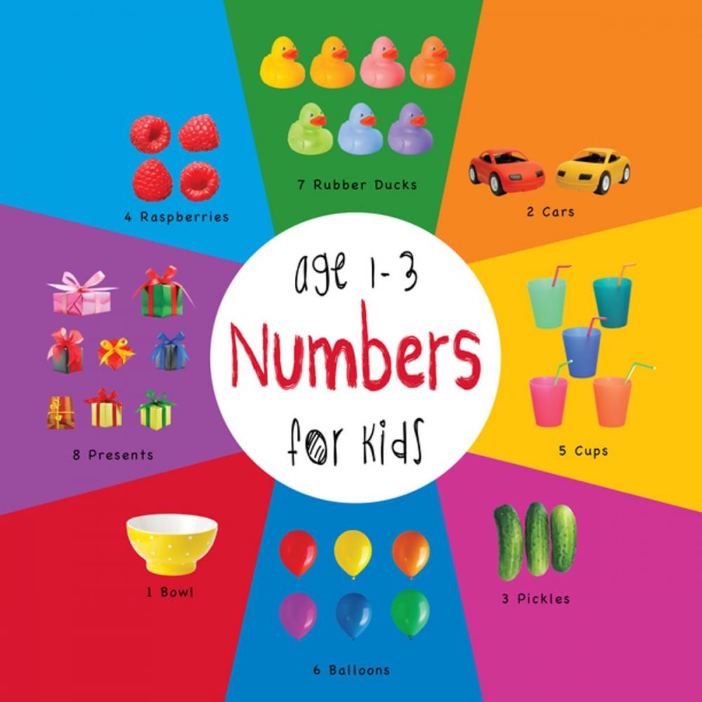 Big bigCover of Numbers for Kids age 1-3 (Engage Early Readers: Children's Learning Books)