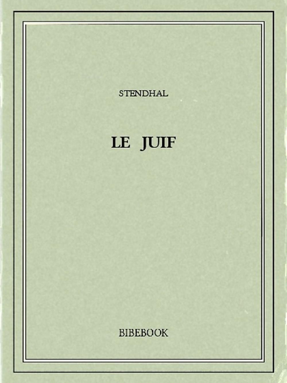 Big bigCover of Le Juif