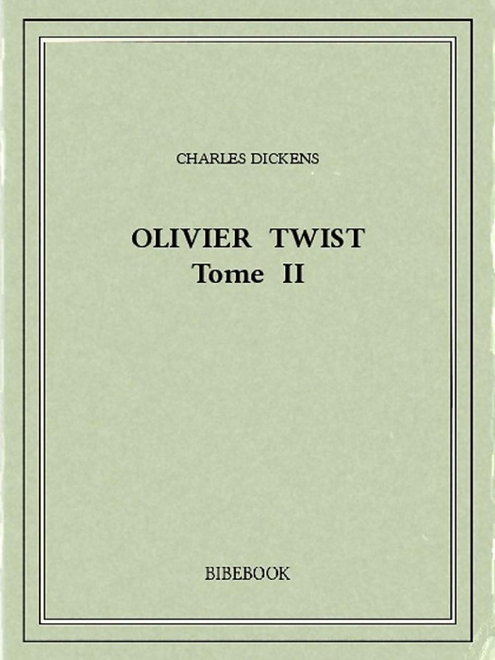 Big bigCover of Olivier Twist II