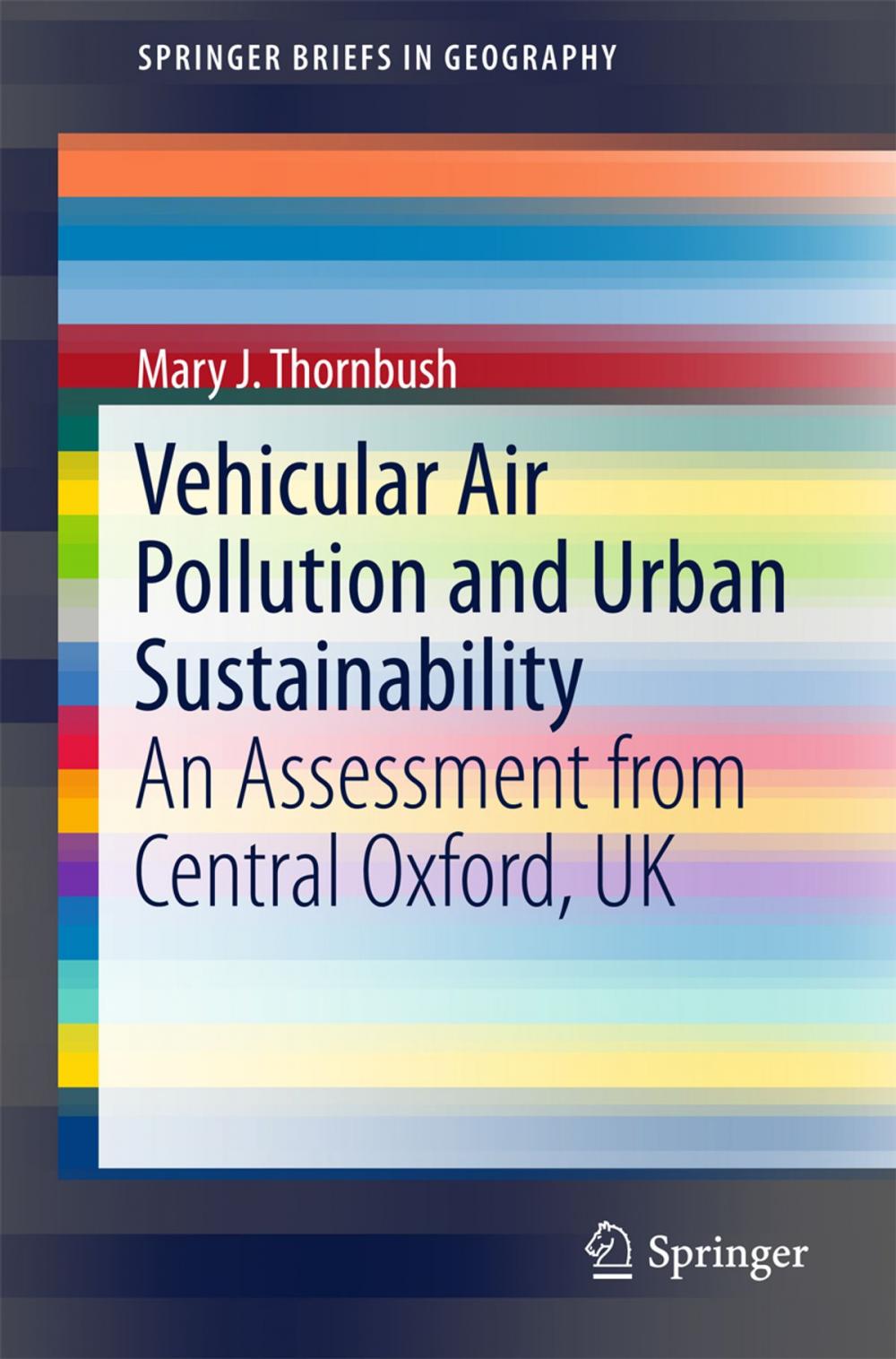 Big bigCover of Vehicular Air Pollution and Urban Sustainability