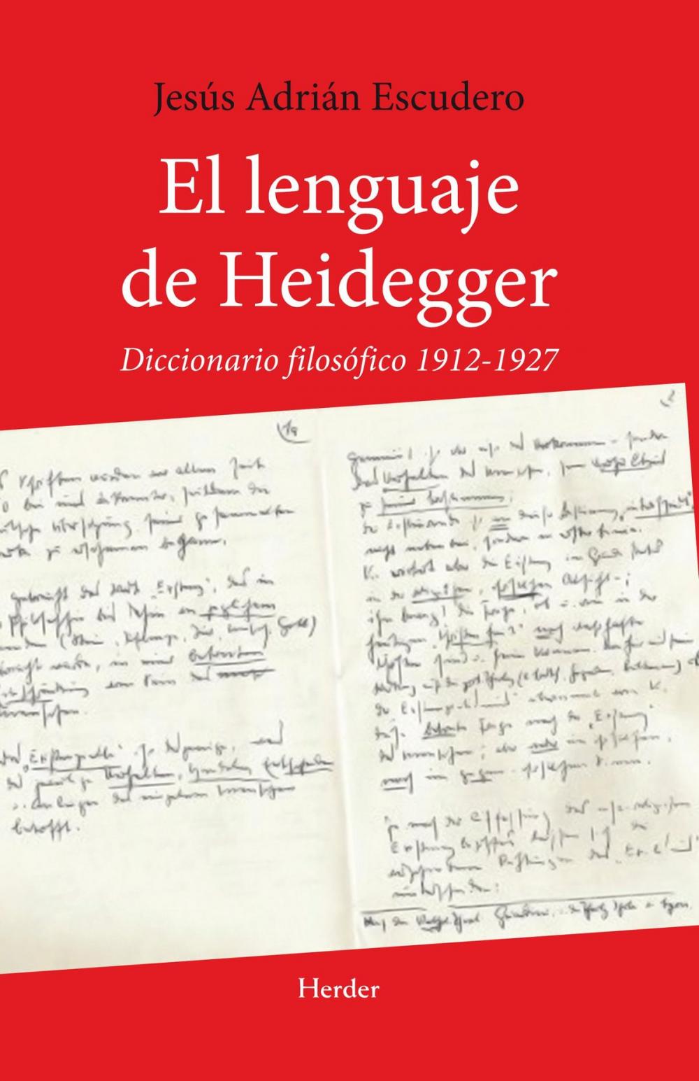Big bigCover of El lenguaje de Heidegger