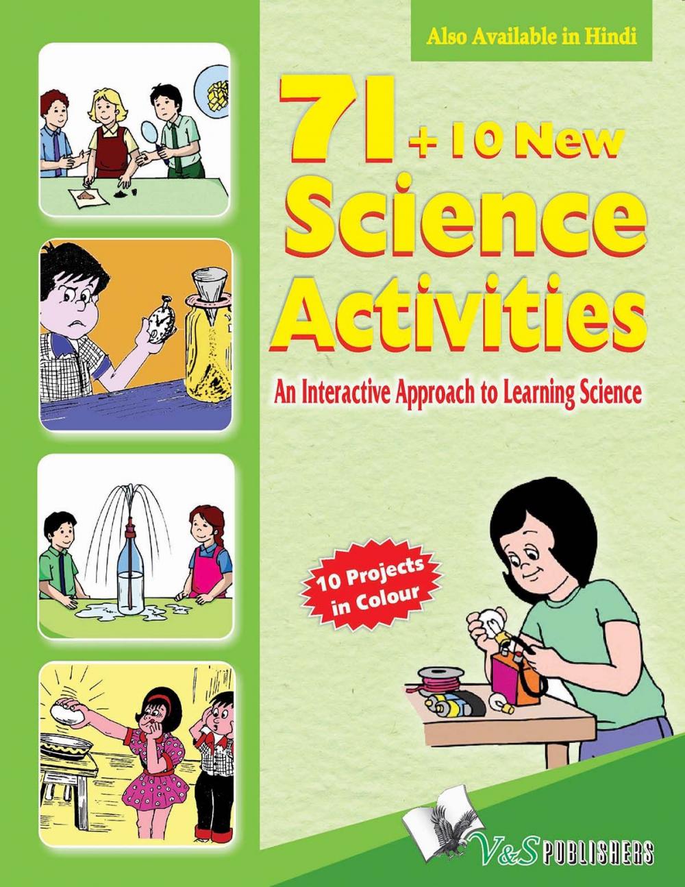 Big bigCover of 71+10 New Science Activities: an interactive approach to learning science