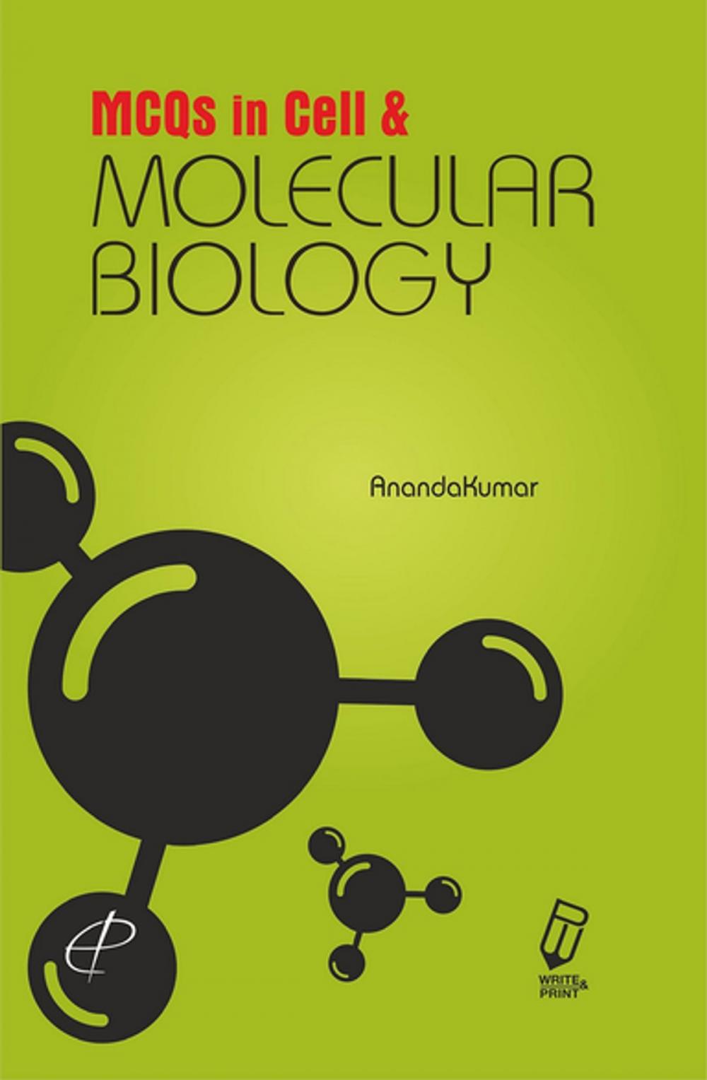 Big bigCover of MCQs in Cell and Molecular Biology
