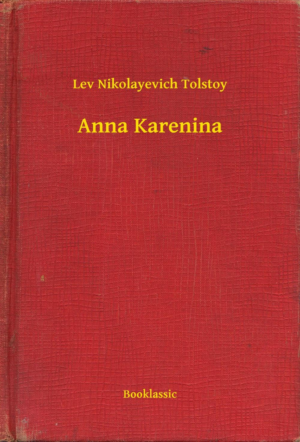 Big bigCover of Anna Karenina