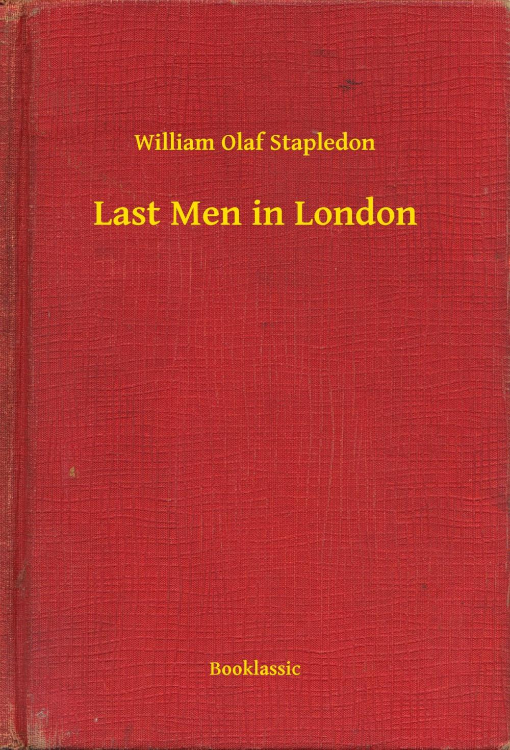Big bigCover of Last Men in London