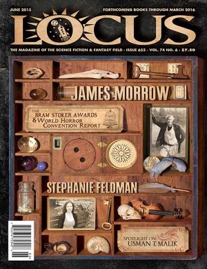 Book cover of Locus Magazine, Issue #653, June 2015