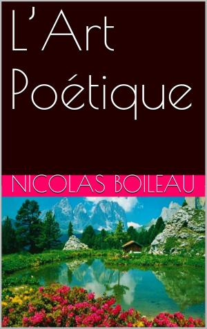 Cover of the book L’Art Poétique by Sigmund Freud