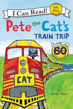 Book cover of Pete the Cat's Train Trip