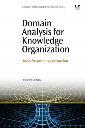 Cover of the book Domain Analysis for Knowledge Organization by Robert K. Poole