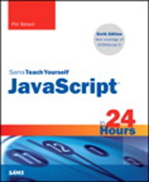 Cover of the book JavaScript in 24 Hours, Sams Teach Yourself by Peter F Ricchiuti