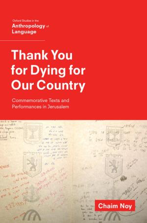 Book cover of Thank You for Dying for Our Country