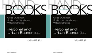 Cover of the book Handbook of Regional and Urban Economics by John S. Lewis