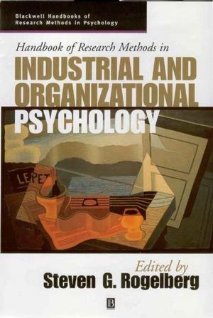 Cover of the book Handbook of Research Methods in Industrial and Organizational Psychology by Graham Jones