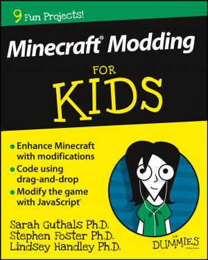 Book cover of Minecraft Modding For Kids For Dummies