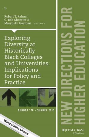 Cover of the book Exploring Diversity at Historically Black Colleges and Universities: Implications for Policy and Practice by D. Phillip Sponenberg, Rebecca Bellone