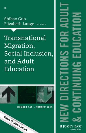Cover of the book Transnational Migration, Social Inclusion, and Adult Education by Sheila Adam, Mandy Odell, Jo Welch