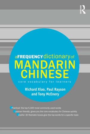 Book cover of A Frequency Dictionary of Mandarin Chinese
