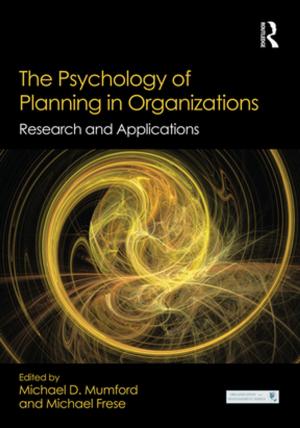 Cover of the book The Psychology of Planning in Organizations by Magda B. Arnold