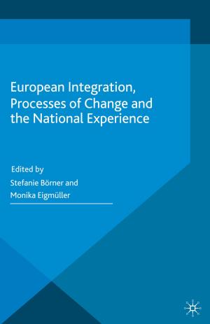 Cover of the book European Integration, Processes of Change and the National Experience by Donald E. Hall