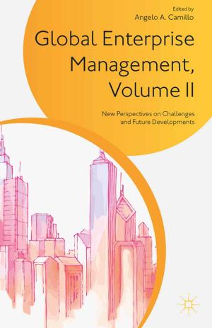 Cover of the book Global Enterprise Management, Volume II by Scott T. Allison, David M. Messick