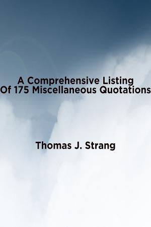 Cover of A Comprehensive Listing of 175 Miscellaneous Quotations