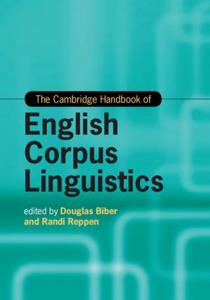 Cover of the book The Cambridge Handbook of English Corpus Linguistics by Colleen Murphy