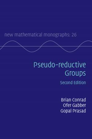 Book cover of Pseudo-reductive Groups