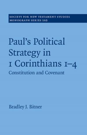 Cover of the book Paul's Political Strategy in 1 Corinthians 1–4 by K. F. Riley, M. P. Hobson