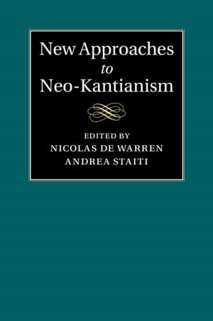 Cover of the book New Approaches to Neo-Kantianism by Robert W. Schrauf