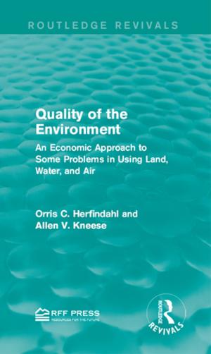 Book cover of Quality of the Environment