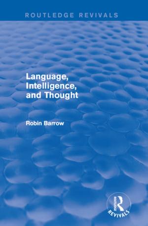 Book cover of Language, Intelligence, and Thought