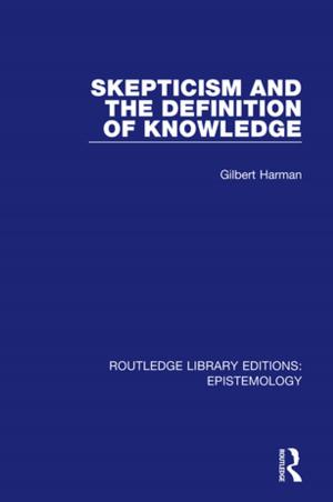 Cover of the book Skepticism and the Definition of Knowledge by Judith Gracie