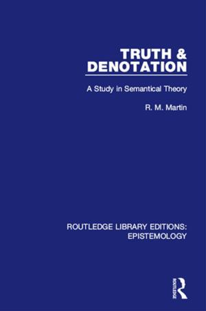 Cover of the book Truth &amp; Denotation by John Gillespie, Albert H.Y. Chen